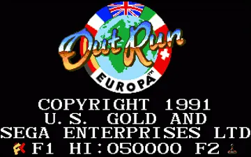 Out Run Europa_Disk1 screen shot title